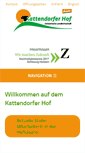 Mobile Screenshot of kattendorfer-hof.de
